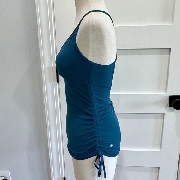 Lululemon Athletica Full Freedom Dark Teal Tank - Picture 4 of 7
